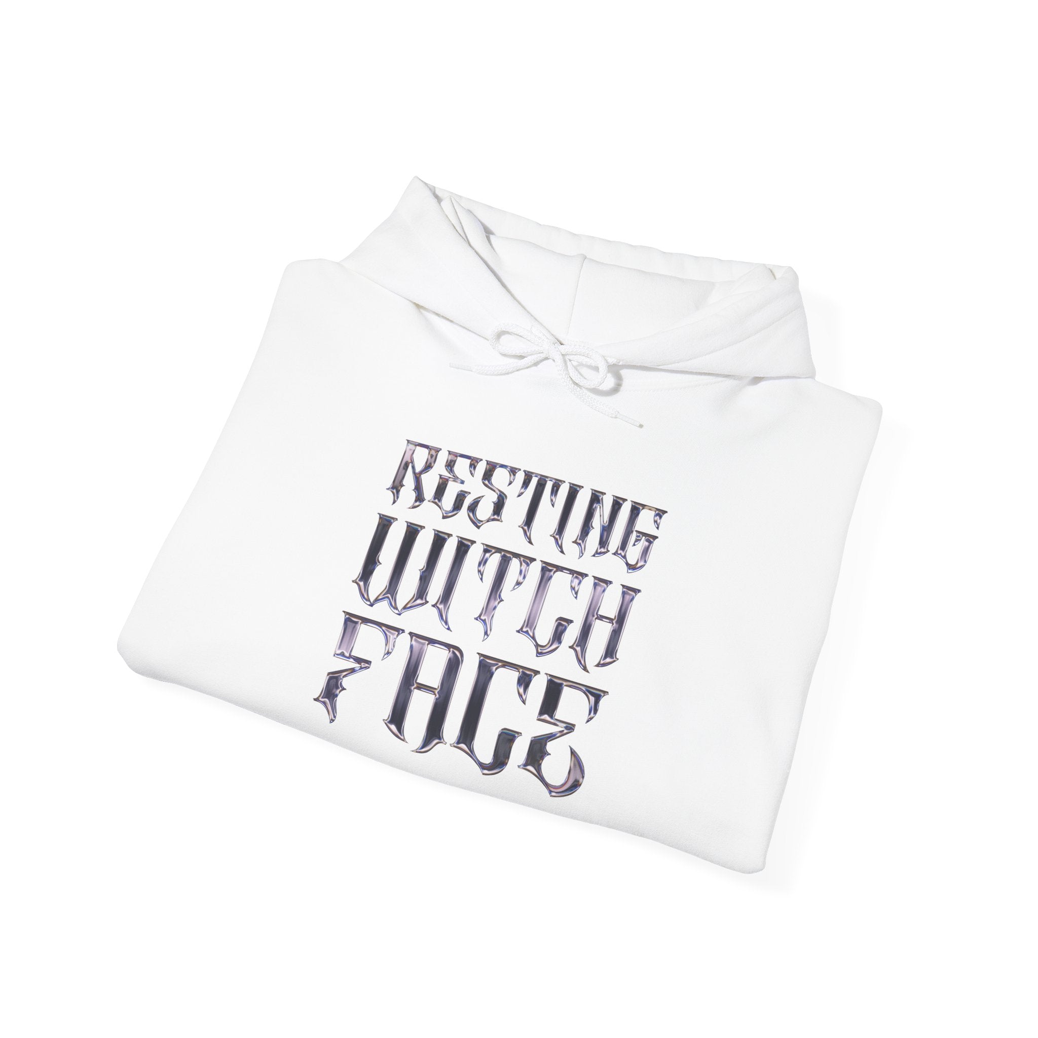 RESTING WITCH FACE Logo Hoodie