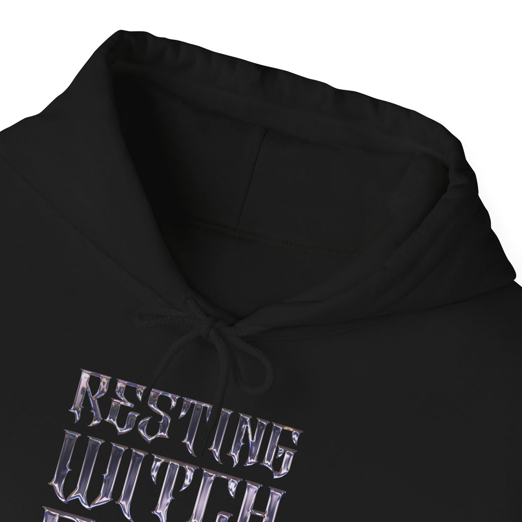 RESTING WITCH FACE Logo Hoodie