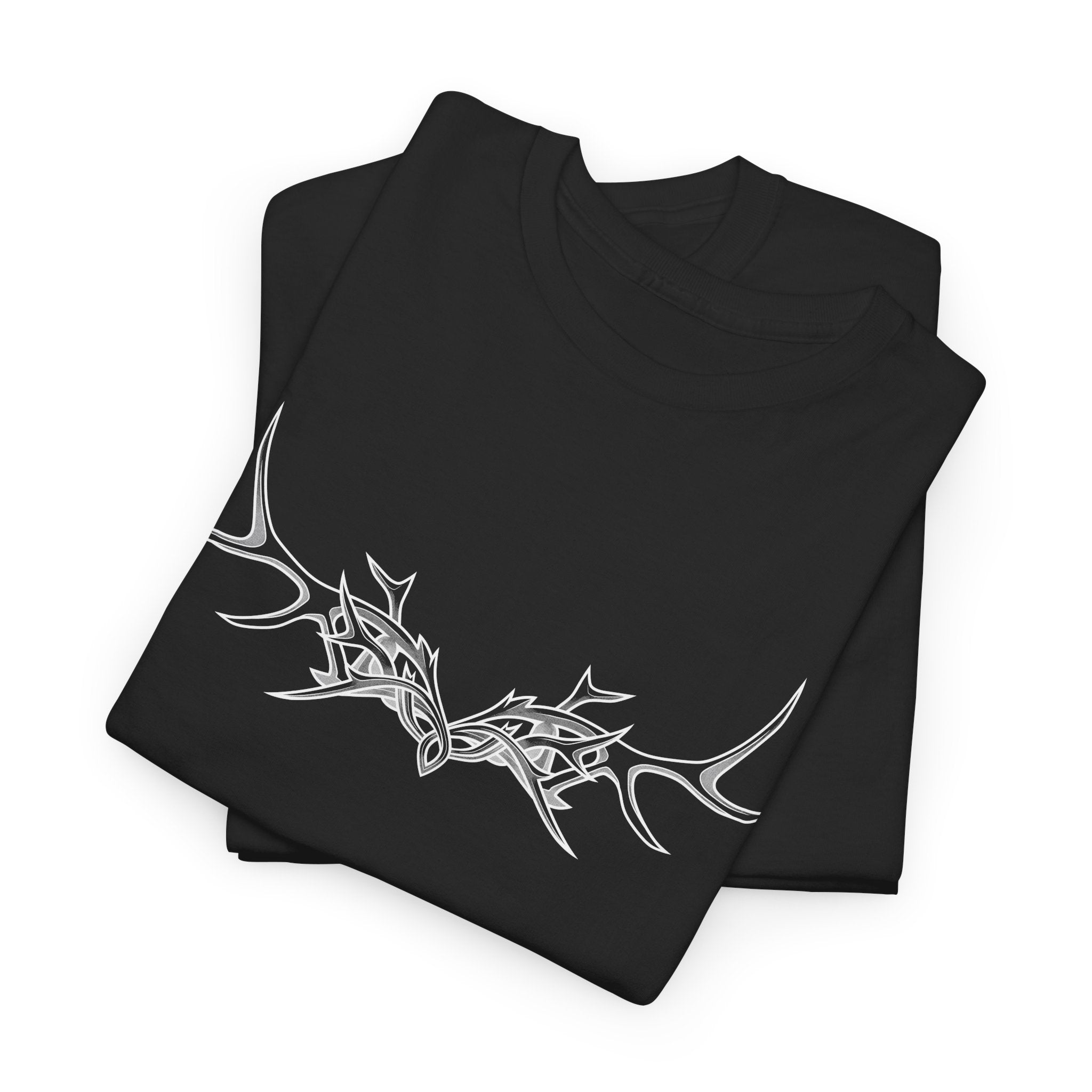 Wyrdo: ANTLERS Embroidered Tee (Unisex)