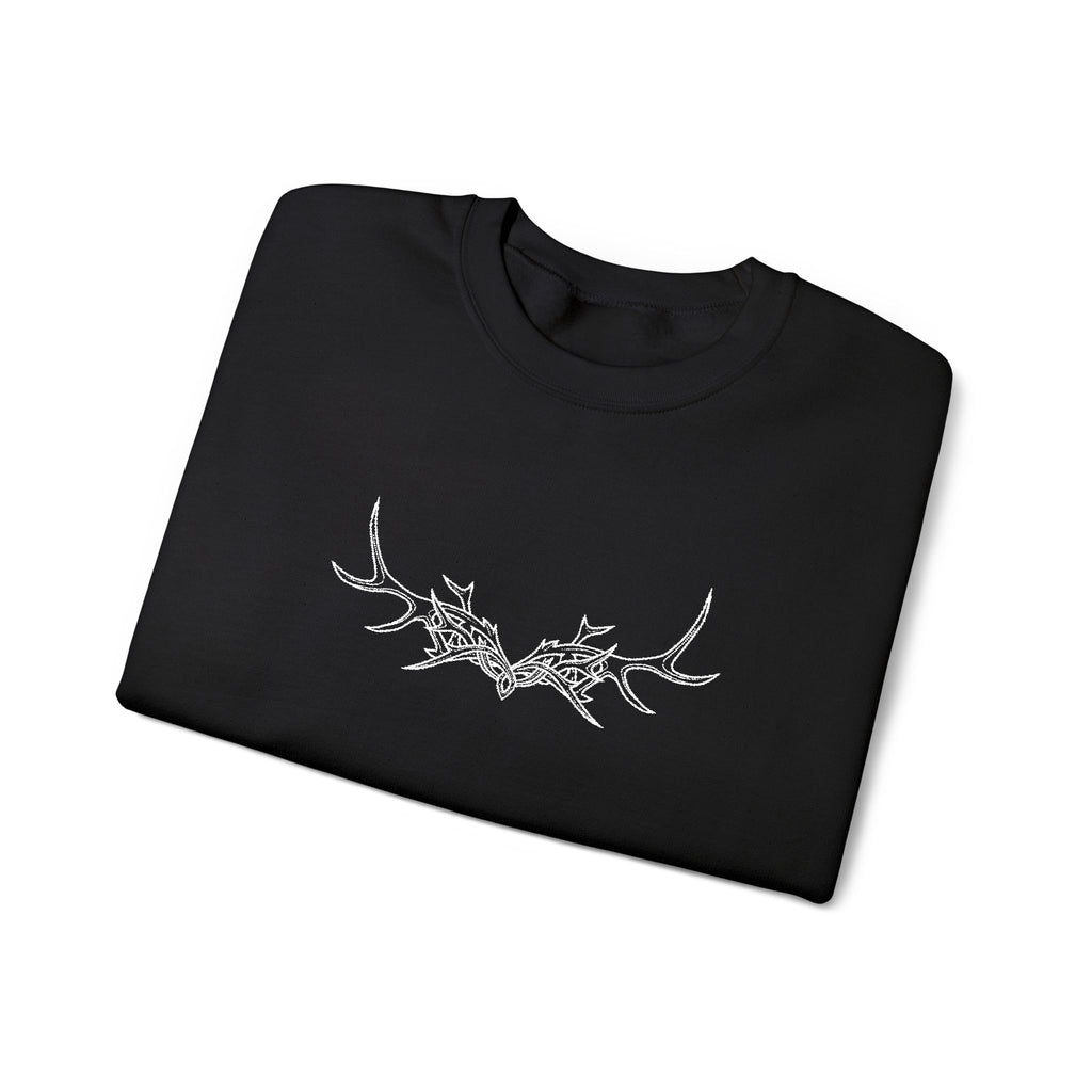 ANTLERS Embroidered Crewneck