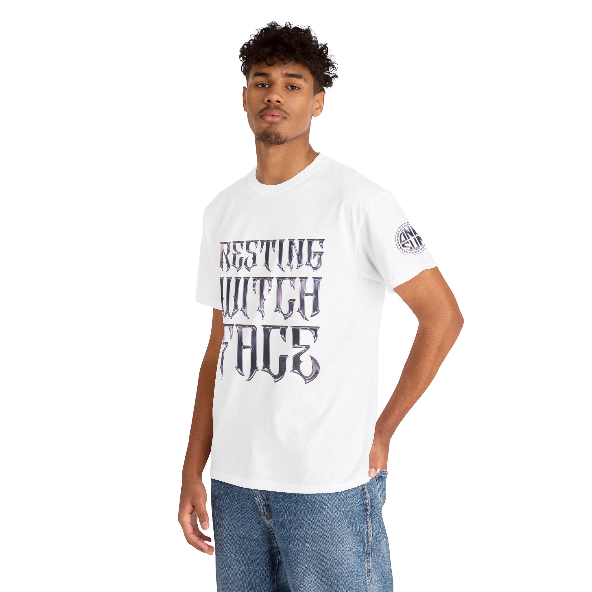RESTING WITCH FACE Logo Tee