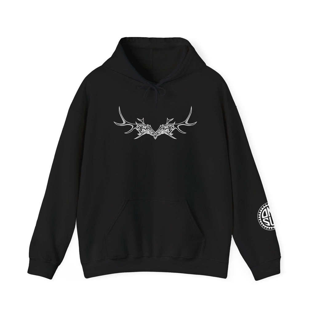 Wyrdo: ANTLERS Hoodie (Embroidered, Unisex)
