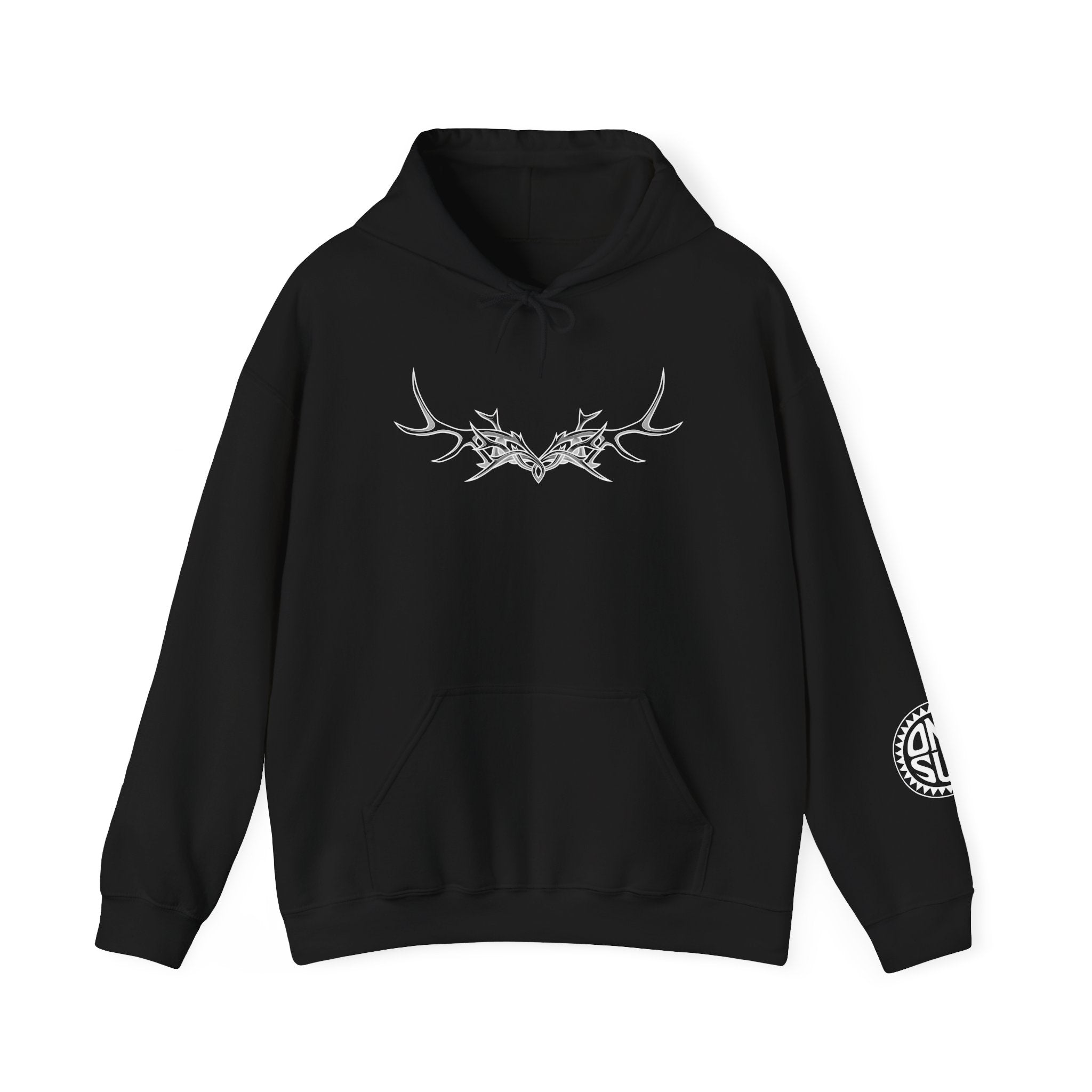 Wyrdo: ANTLERS Hoodie (Embroidered, Unisex)