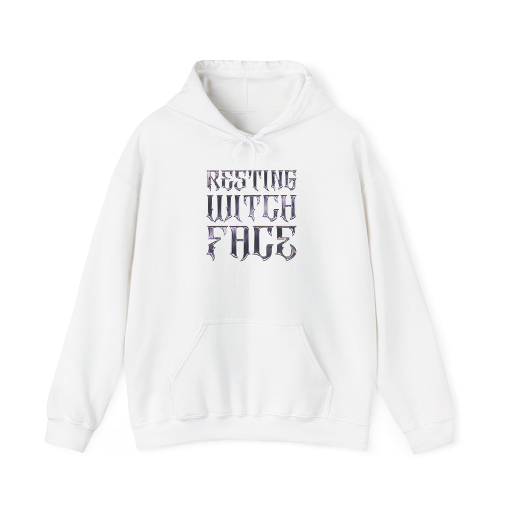 RESTING WITCH FACE Logo Hoodie