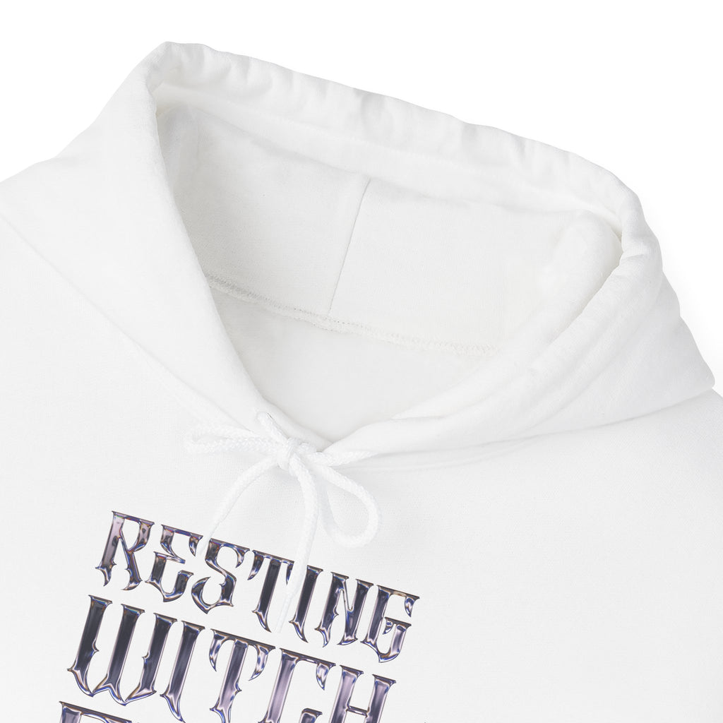 RESTING WITCH FACE Logo Hoodie