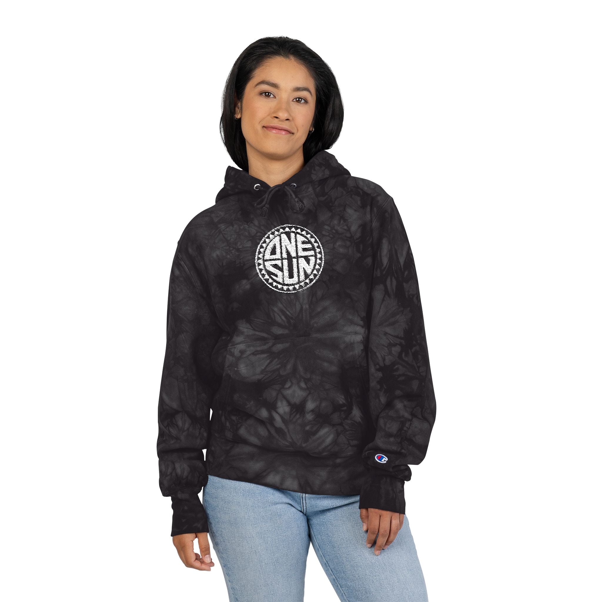 ONE SUN: CHAMPION Embroidered Hoodie
