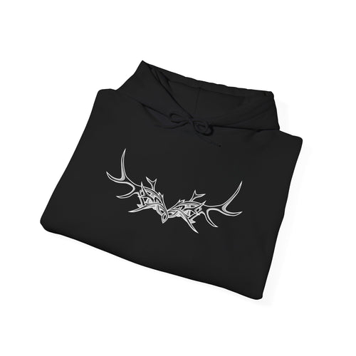 Wyrdo: ANTLERS Hoodie (Embroidered, Unisex)