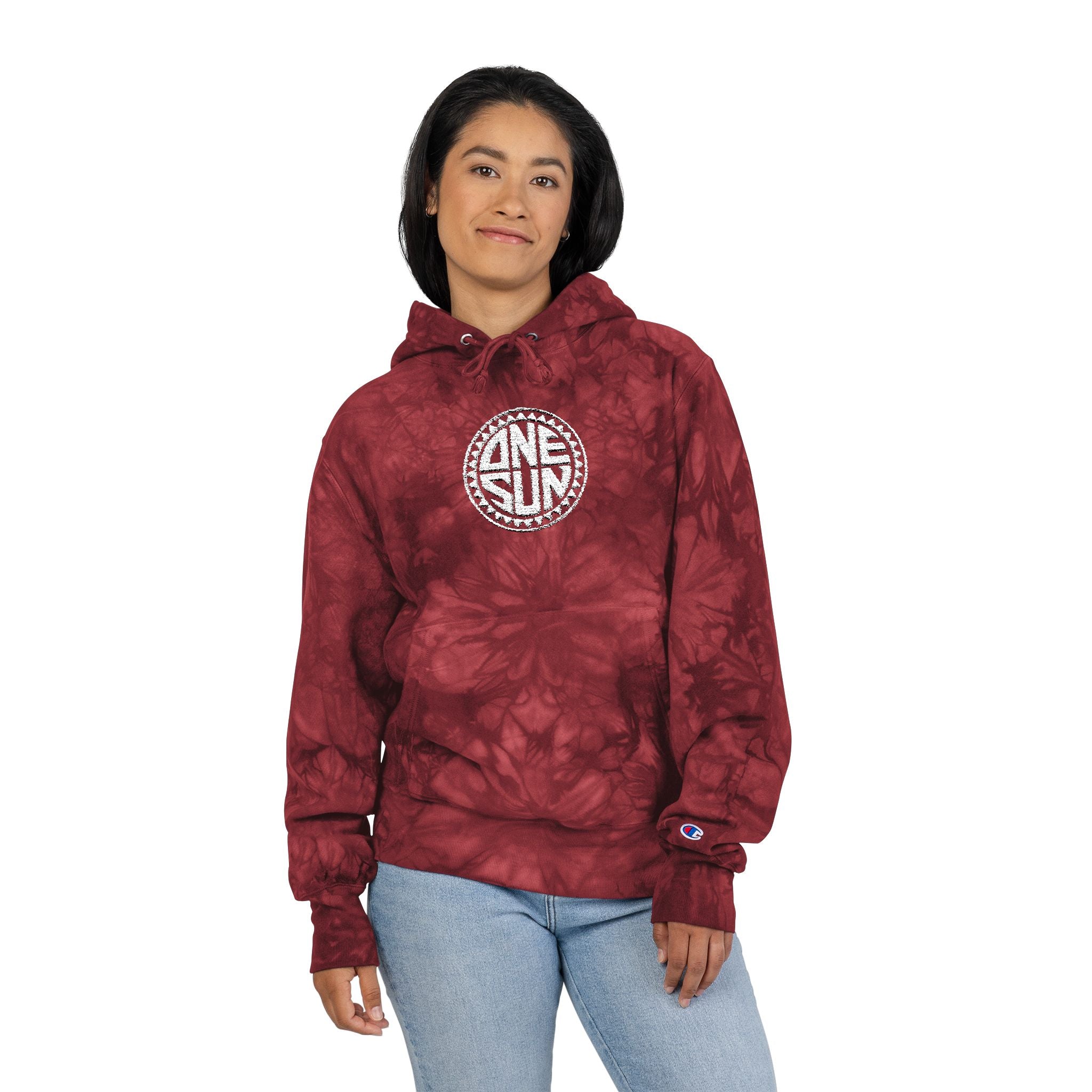 ONE SUN: CHAMPION Embroidered Hoodie