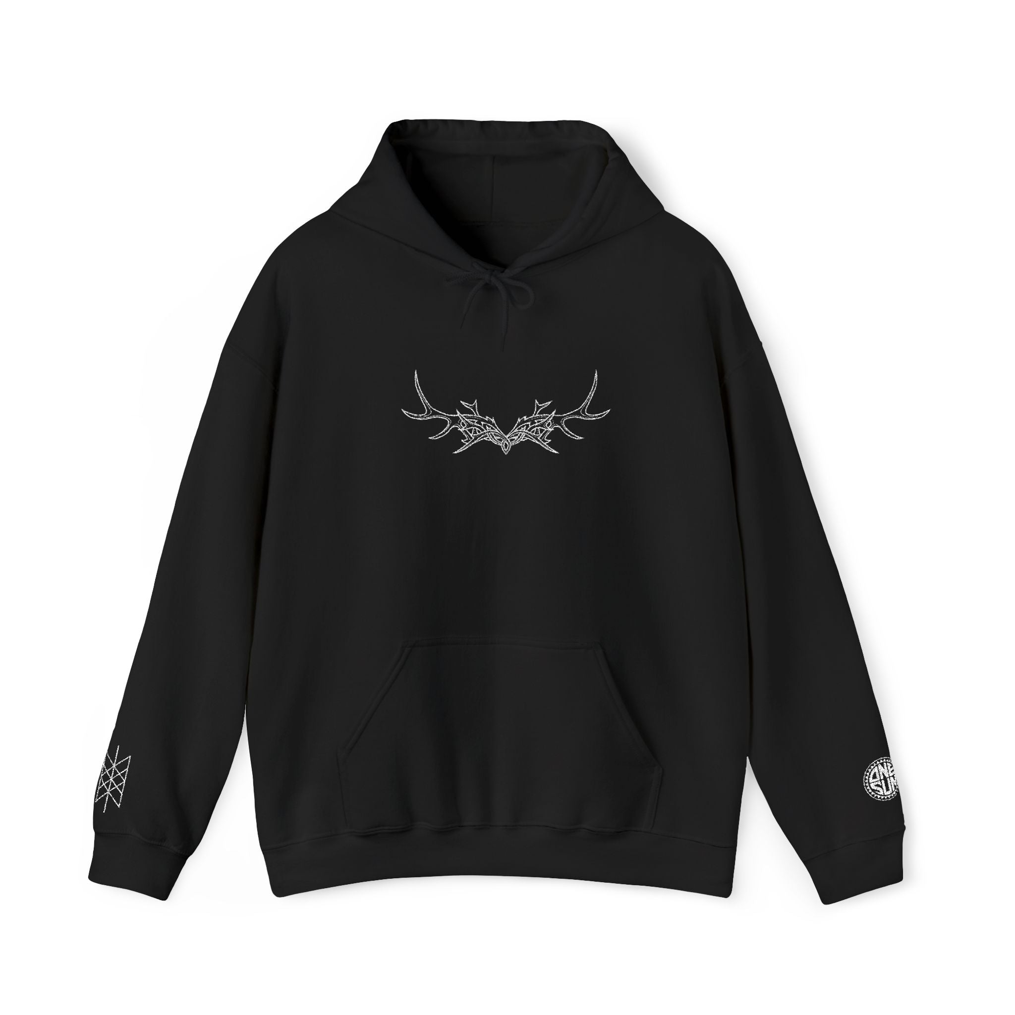 ANTLERS Embroidered Hoodie